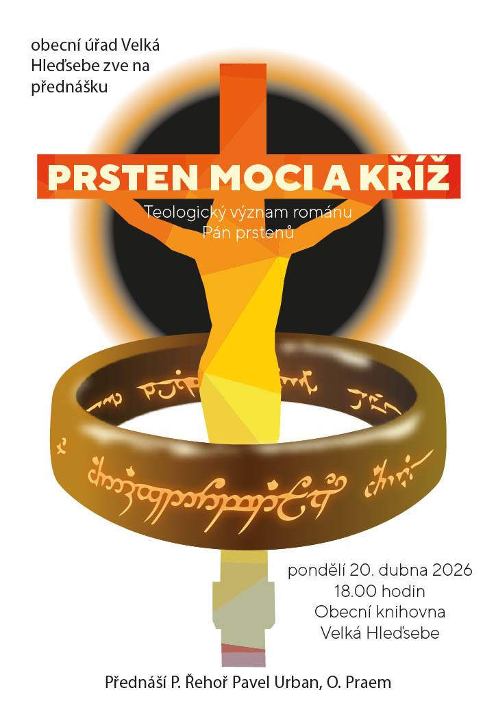 20. dubna 2026 od 18 hodin v obecní knihovně. Vstup zdarma.