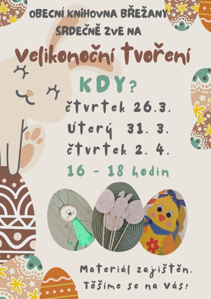 Pozvánka na akci do knihovny.