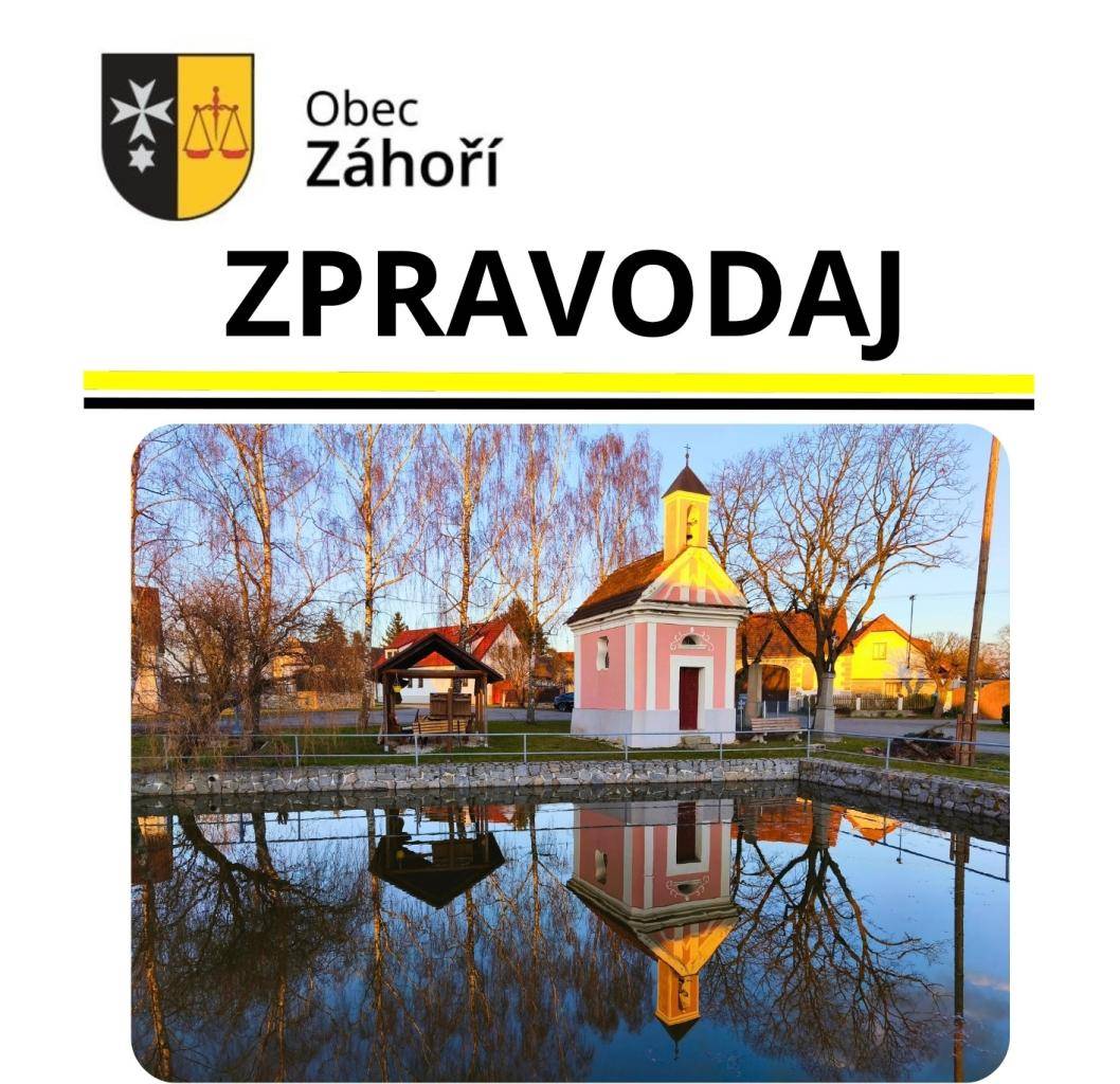 Právě dokončujeme roznos nového Zpravodaje obce Záhoří pro 1. čtvrtletí 2026. Už teď si ho můžete přečíst i v elektronické podobě.