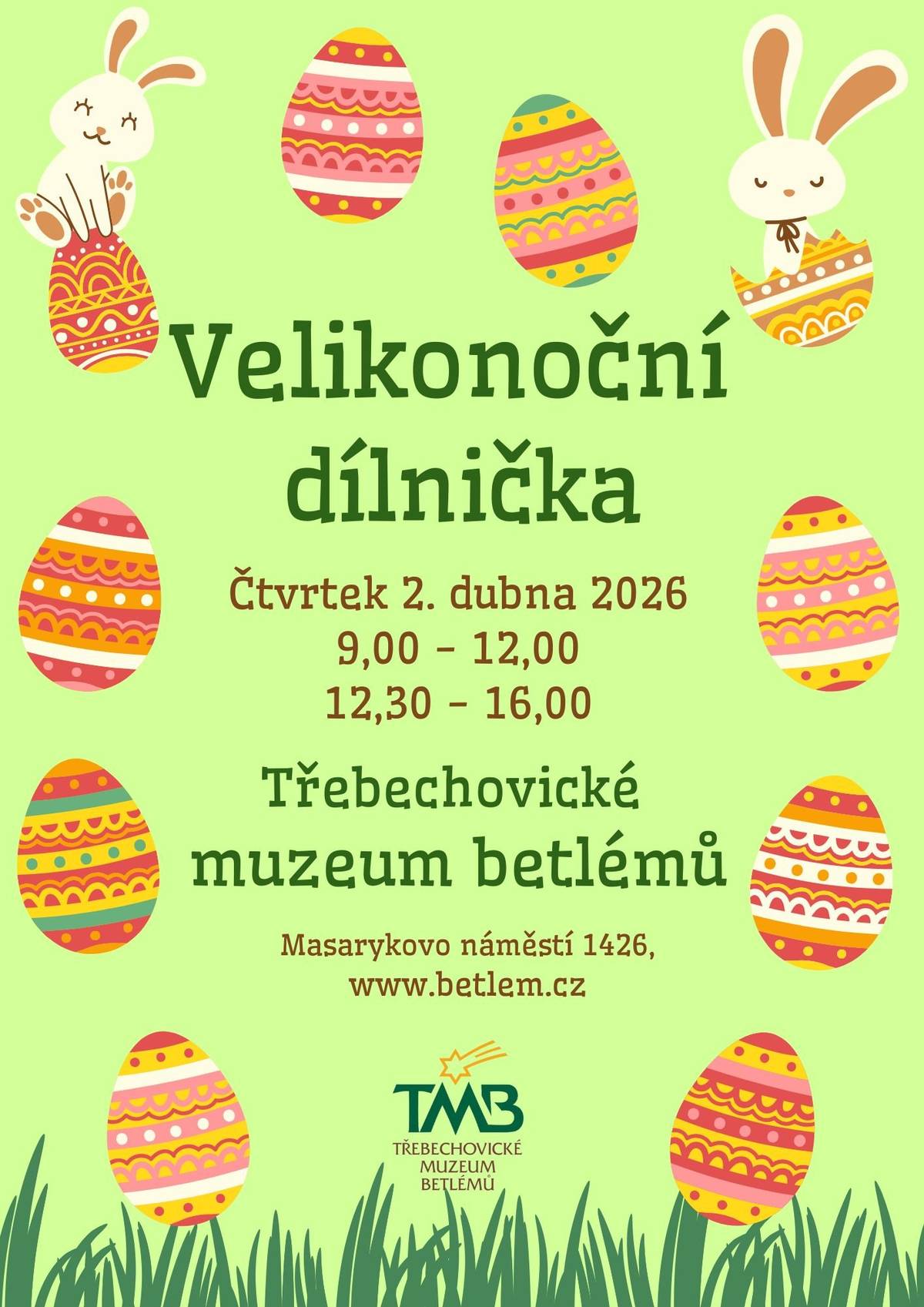 Velikonoční dílnička v Třebechovickém muzeu betlémů