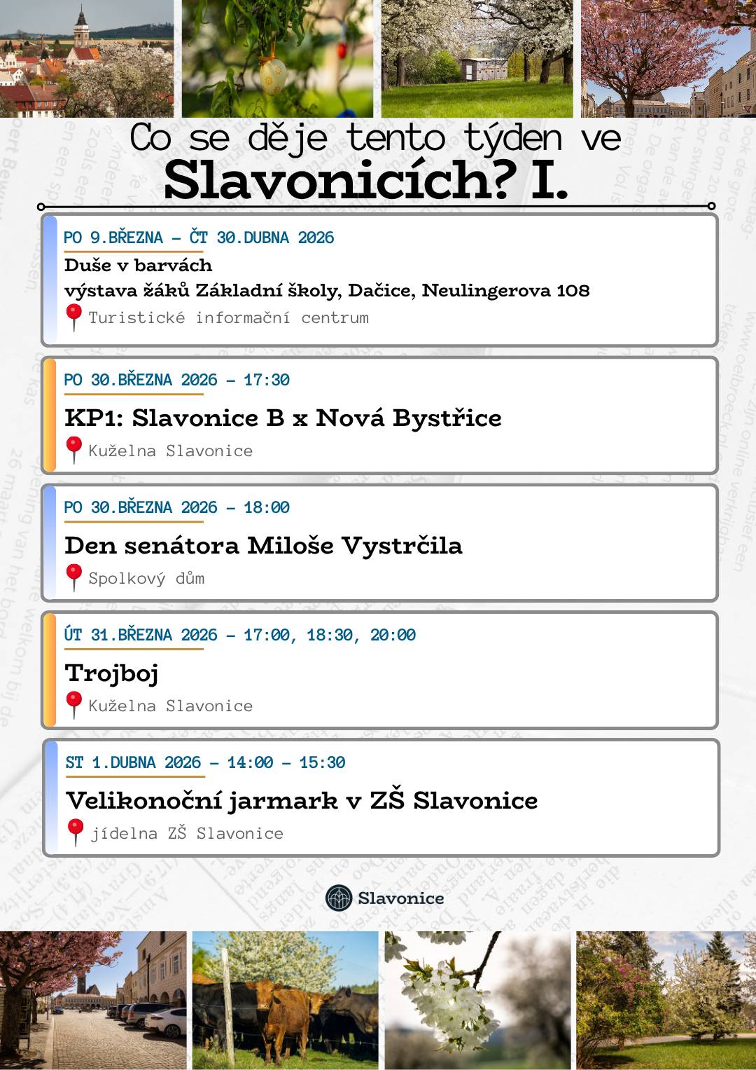 Co se děje tento týden ve Slavonicích?