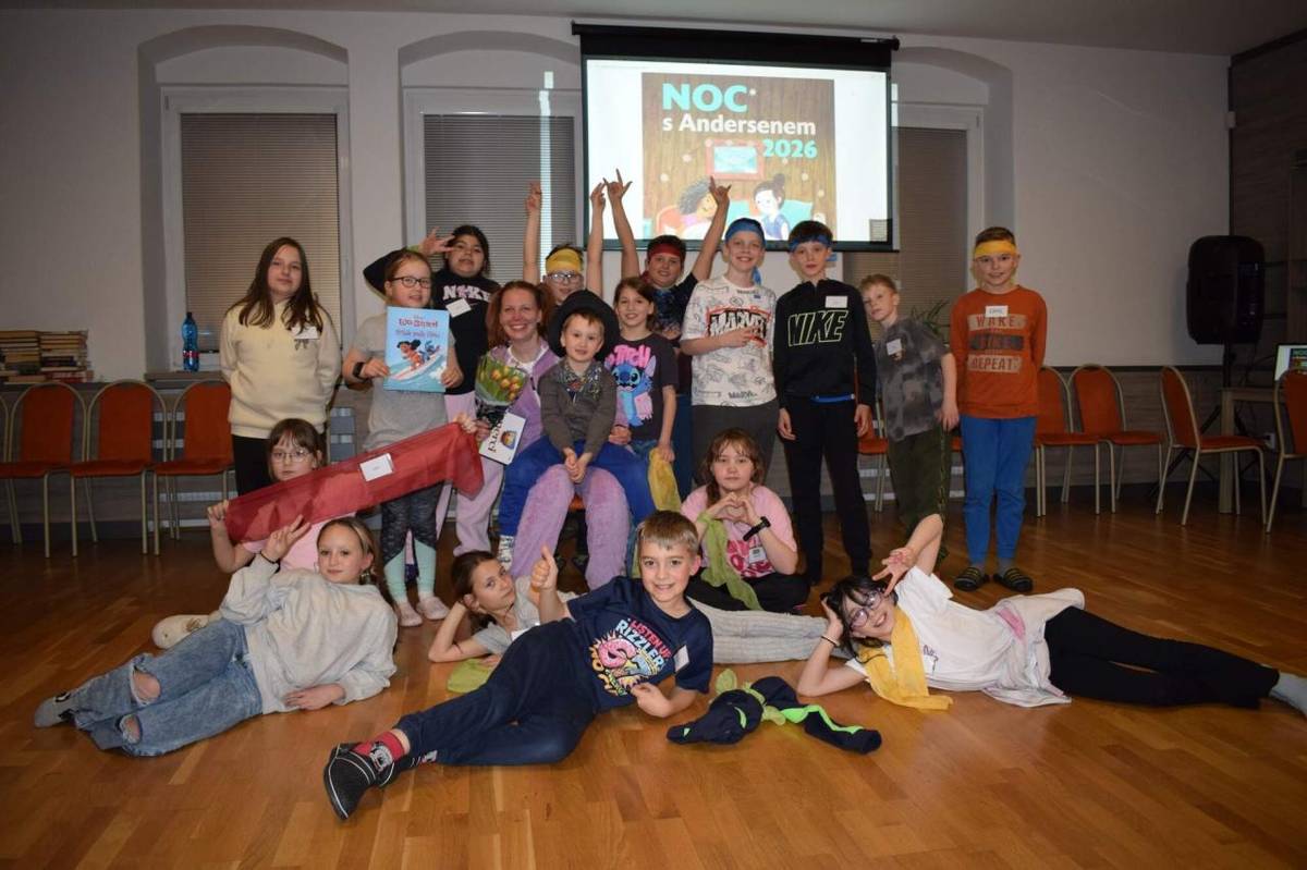 V pátek 27. března 2026 se uskutečnila oblíbená akce pro děti – Noc s Andersenem.