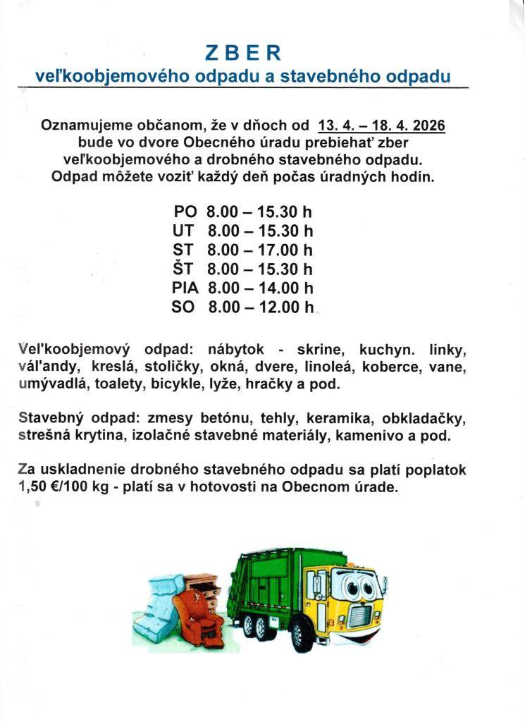 od 13. 4. do 18. 4. 2026