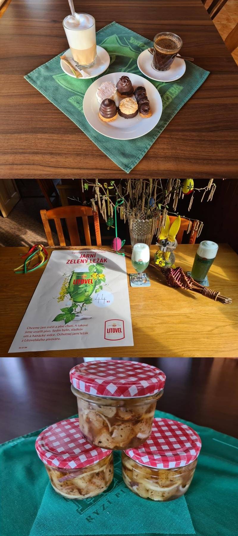 Hospoda U Valentů v Šanově oznamuje, že ve čtvrtek 2. dubna bude ZAVŘENO z důvodu soukromé akce. Od pátku, už ale jedou dál 💚 👉 opět pro vás mají JARNÍ ZELENÝ LEŽÁK z Litovle 🍺 👉 jste zváni na výbornou kávu ☕ 👉 a malé sladké potěšení v podobě mini zákusků 🍰 Zastavte se posedět. V hospodě U Valentů se na váš těší.