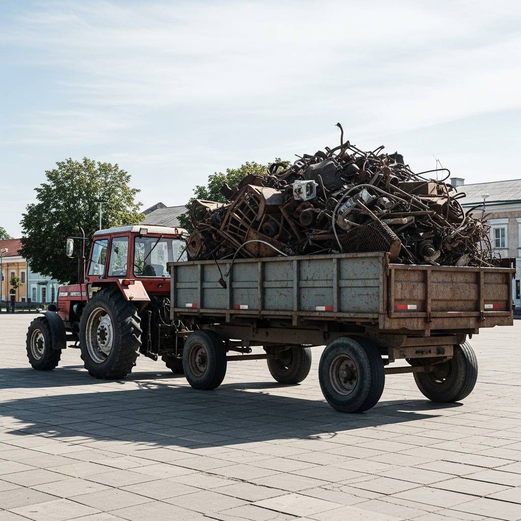 V sobotu 25. dubna 2026 od 8:00 hodin proběhne sběr železného šrotu a elektrozařízení.