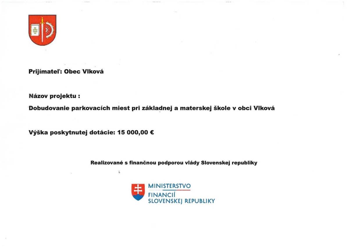 Realizované s finančnou podporou vlády Slovenskej republiky