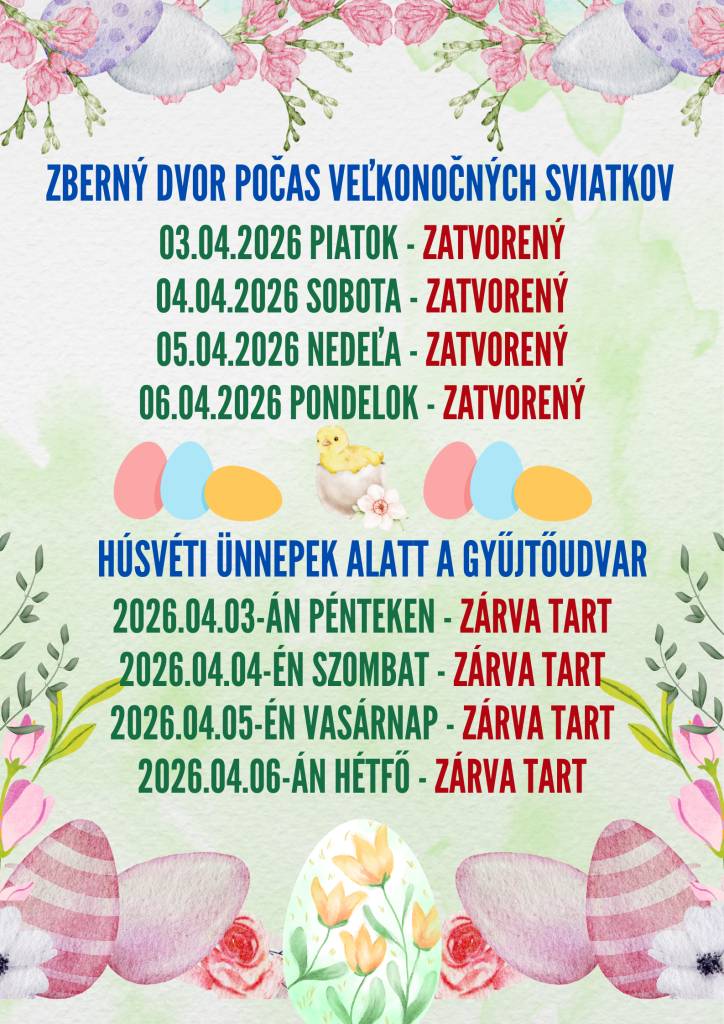 Oznámenie     Értesítés