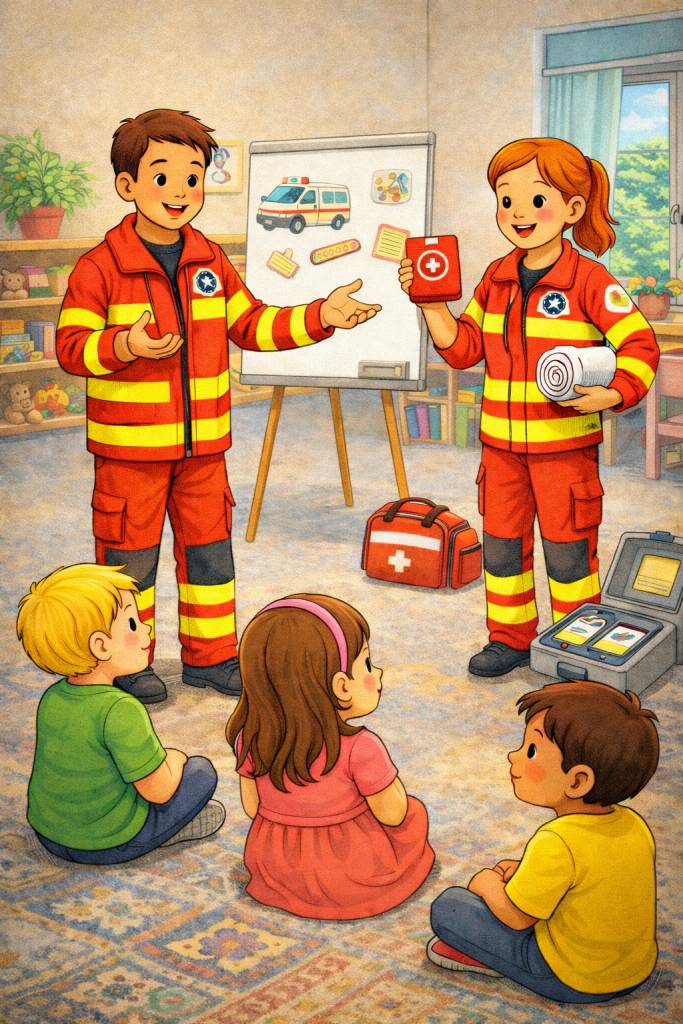 Beseda so záchranármi a ukážka sanitky     Termín konania akcie:    29. 1. 2026 (štvrtok)