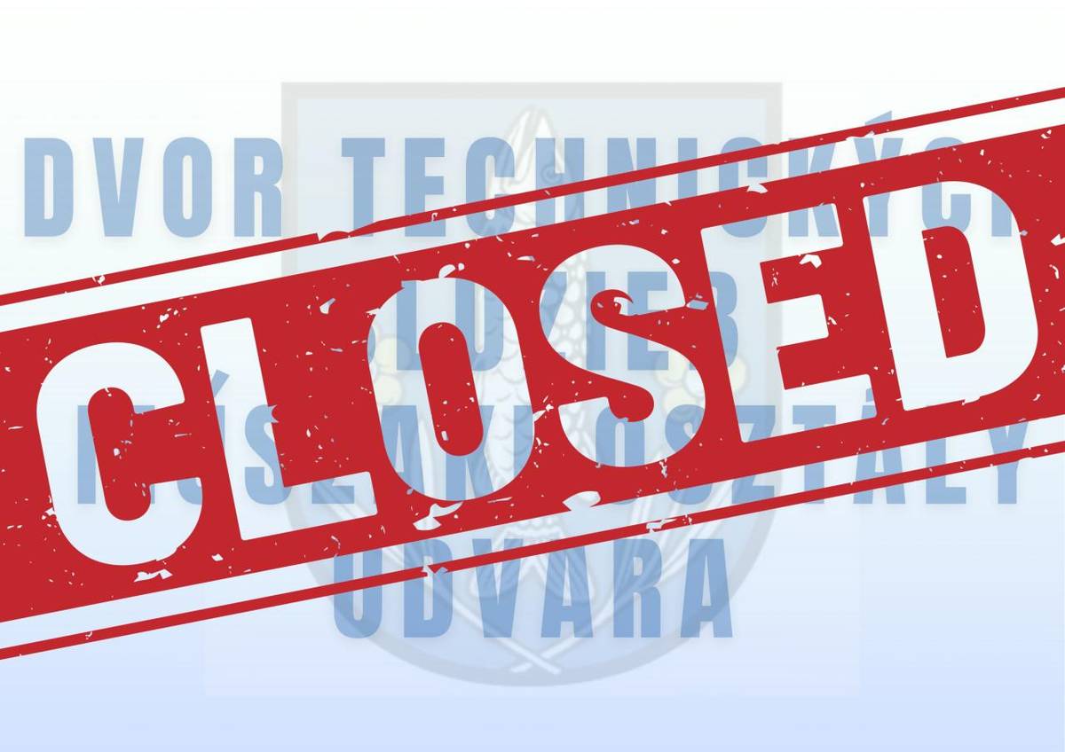 Értesítjük a község lakosságát, hogy 2026. április 4-én (szombaton) a gyűjtőudvar zárva lesz.    Oznamujeme obyvateľom, že dňa 04.04.2026 (v sobotu) zberný dvor bude zatvorený.