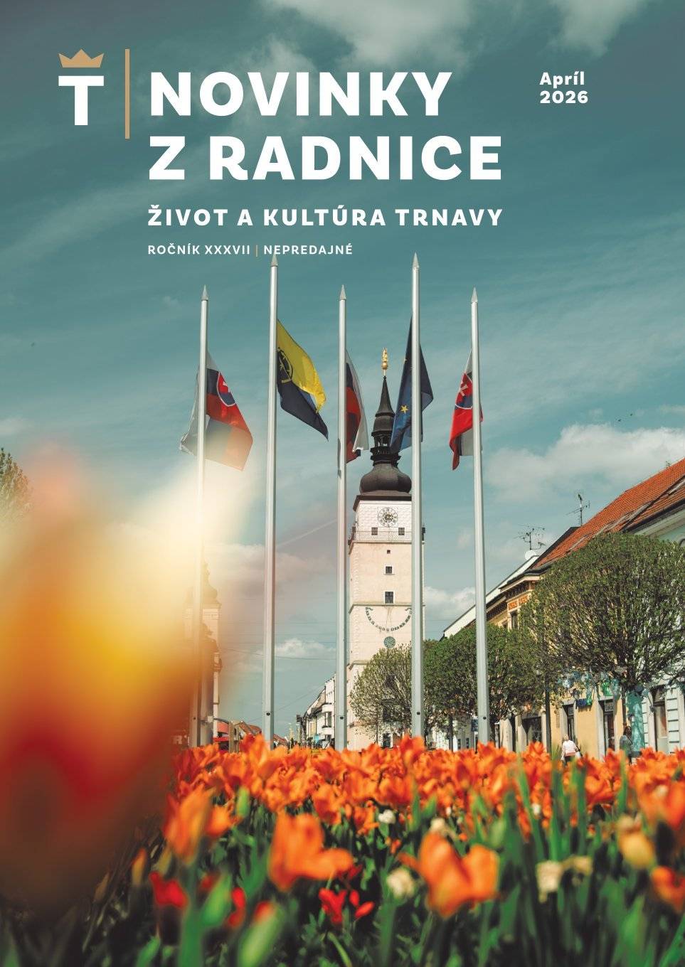 Aprílové vydanie Noviniek z radnice si budete môcť vyzdvihnúť na radnici už zajtra, v stredu 1. apríla v poobedňajších hodinách.  Zastavte sa po svoj výtlačok a zistite, čo nové sa deje v Trnave.