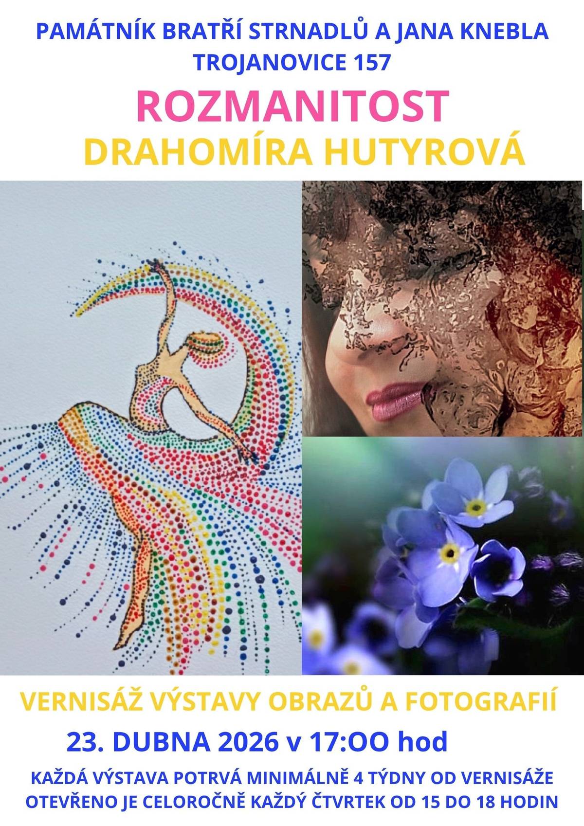 23. dubna 2026 v Památníku bratří Strnadlů a Jana Kmebla od 17:00 hod