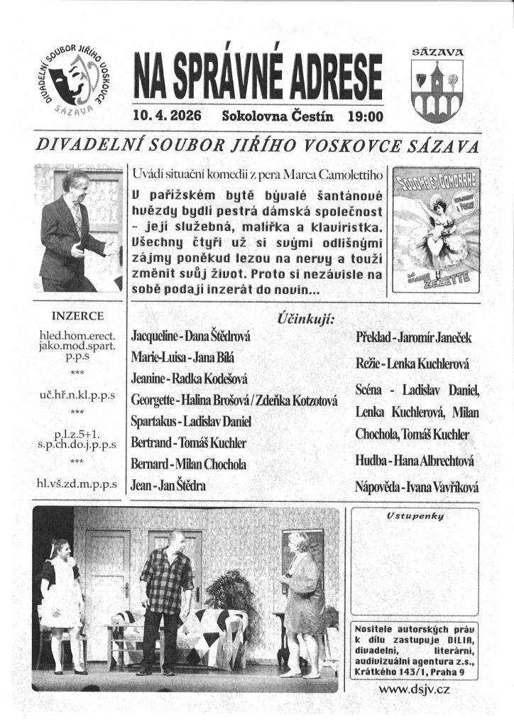 10.4.2026 v Čestíně