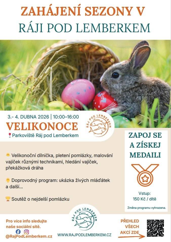 Vážení spoluobčané, zasíláme Vám přehled připravovaných akcí pro následující období. Těšíme se na některé z nich na viděnou!