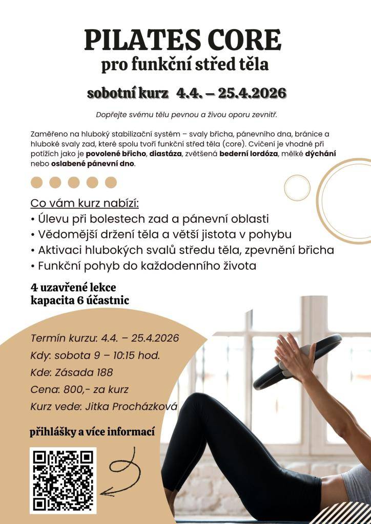 cvičení pro funkční střed těla