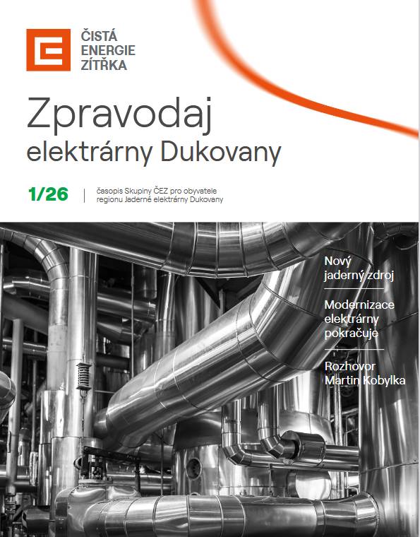 Pravidelné informace z provozu elektrárny a o novinkách z výstavby nového jaderného zdroje v lokalitě.