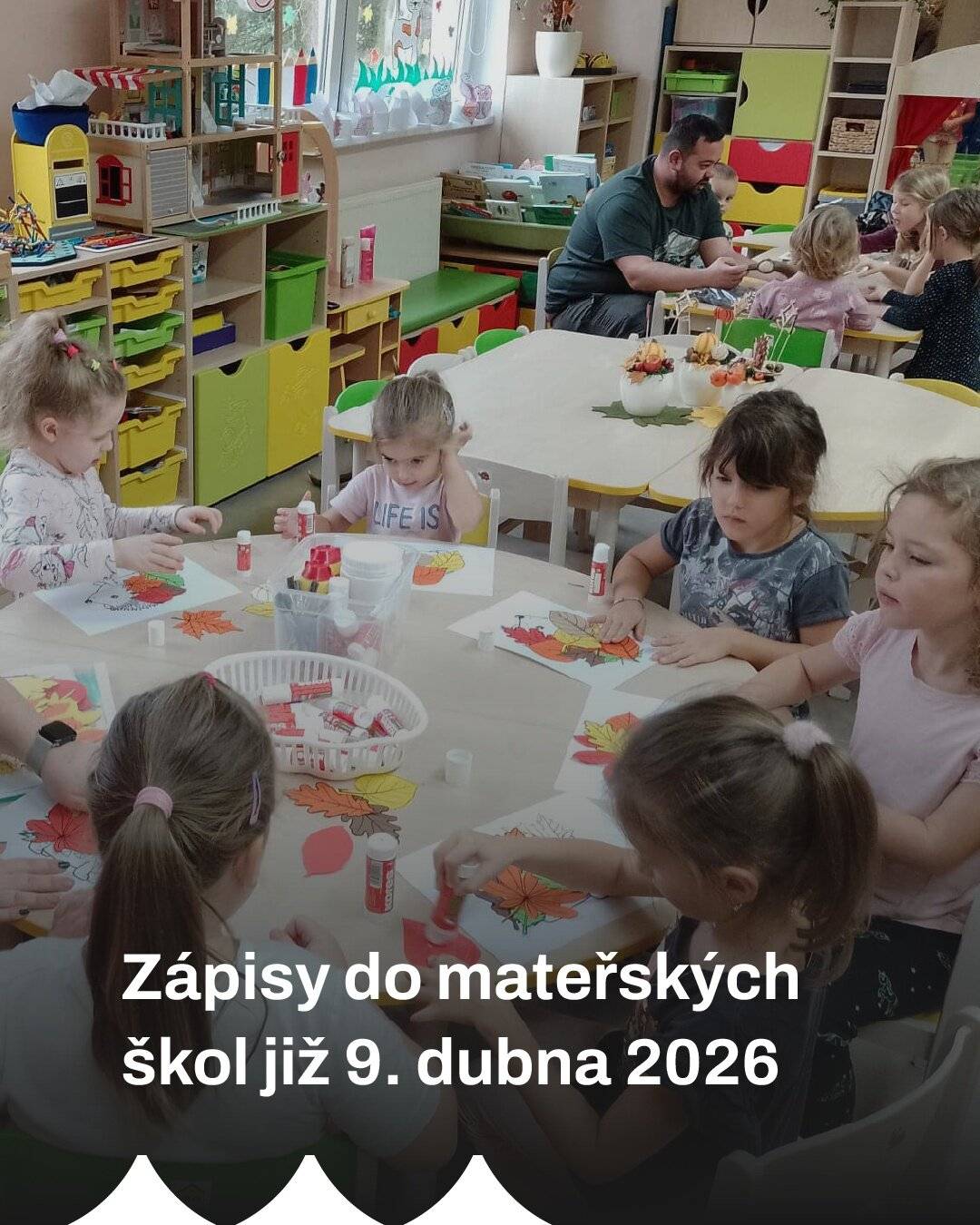 Pro všechny tachovské mateřské školy se zápis uskuteční 9. dubna 2026.