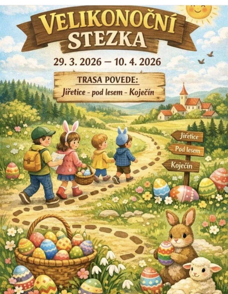 Zveme vás na velikonoční stezku, kterou pořádá obec Čepřovice. Akce je určena pro širokou veřejnost a nabízí skvělou příležitost pro rodiny a všechny, kdo chtějí strávit čas v přírodě a oslavit velikonoční svátky.