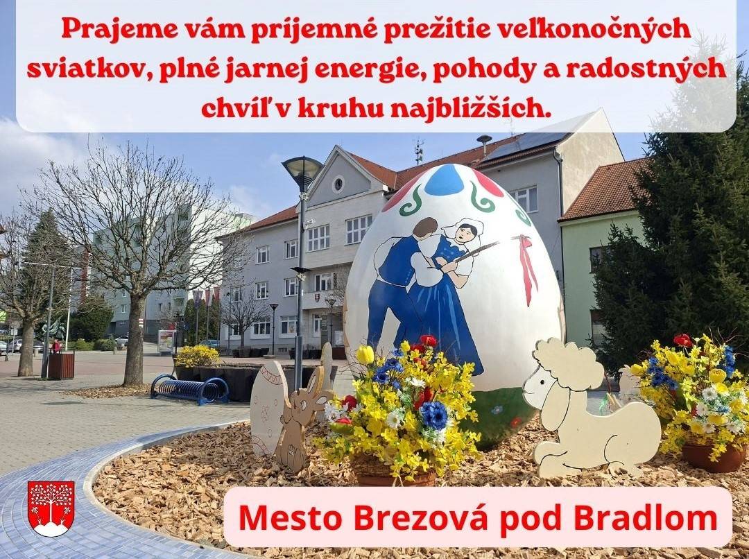 Prajeme vám krásne a pohodové veľkonočné sviatky.