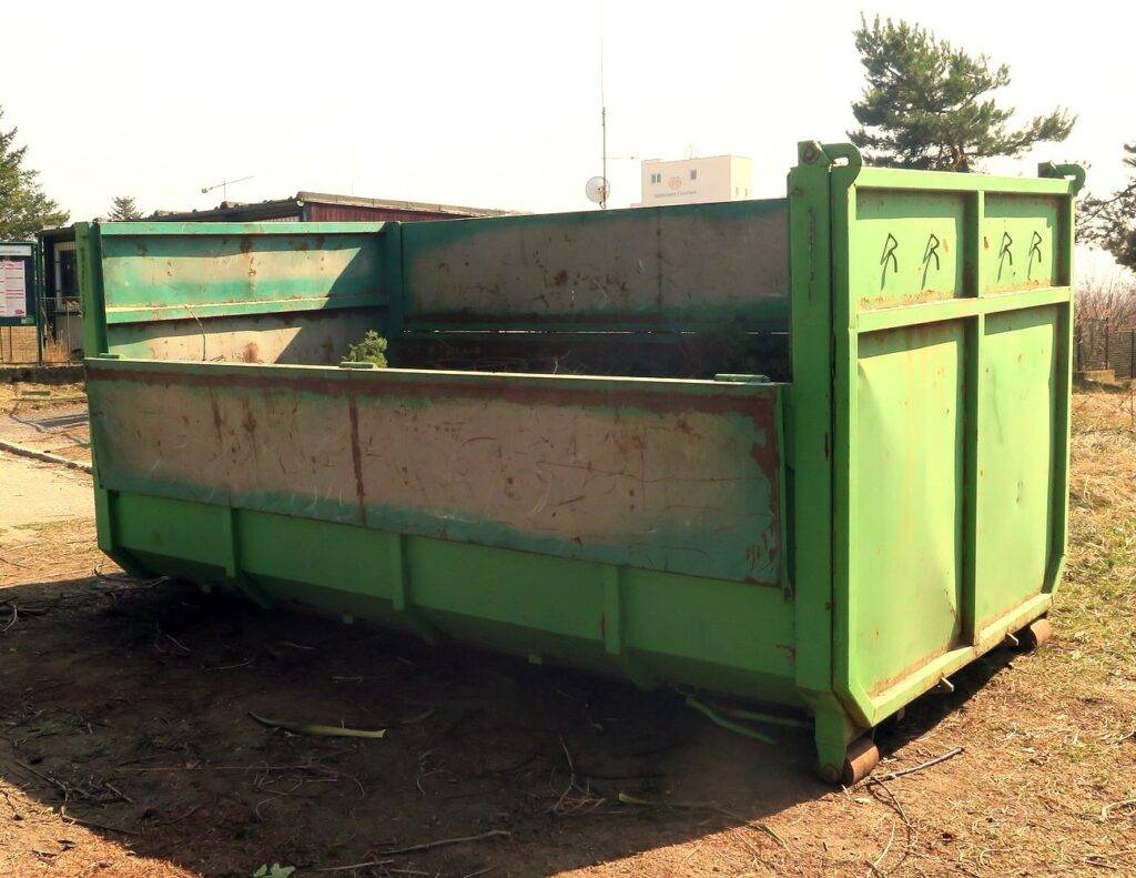 Kontejner na bioodpad opět v provozu