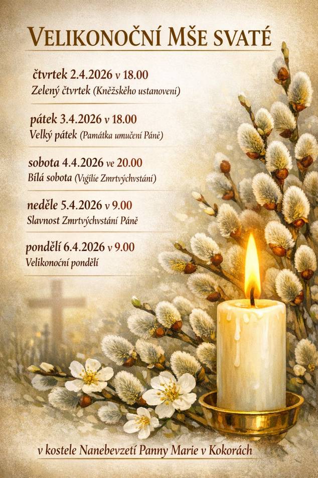 Na Zelený čtvrtek „odlétají zvony do Říma“ – jak velí stará křesťanská tradice.  U nás k tomu dochází během večerní mše, která začíná v 18.00,  takže zvony umlknou až po této hodině (v některých farnostech probíhá tento obřad dříve, dle vytíženosti kněží).    Po dobu jejich „mlčení“ je nahrazují chlapci s řehtačkami (brkači), kteří u nás vycházejí ve čtvrtek v podvečer,  čímž symbolicky zvonění přeberou a zastupují zvony až do Bílé soboty.   Zvony se znovu rozezní při velikonoční vigilii v sobotu večer, přibližně kolem 21. hodiny.