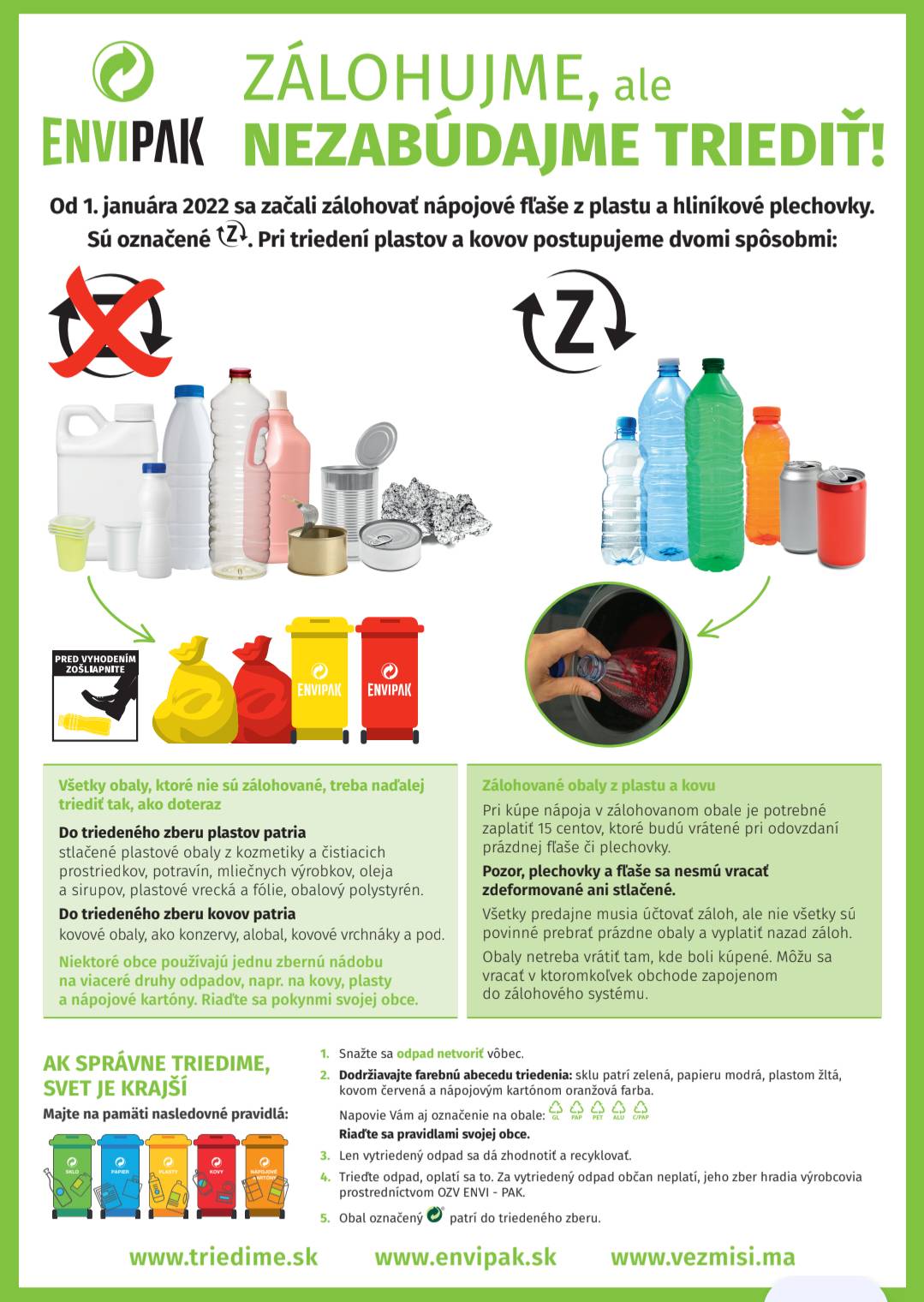 Zajtra bude v Našej obci zber plastov.