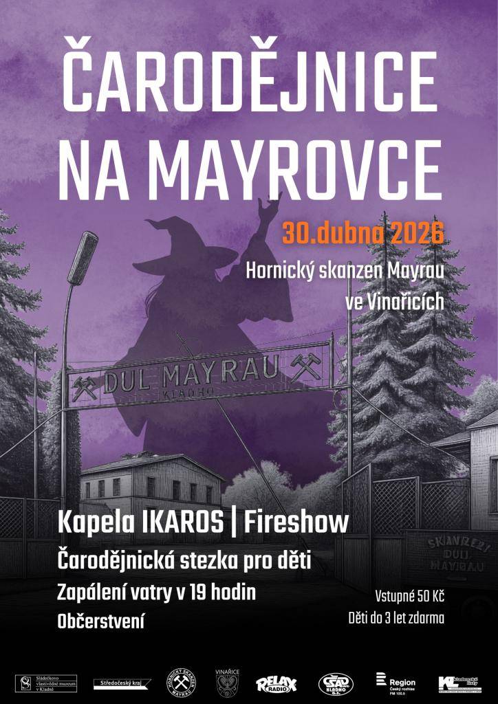 Kapela IKAROS, Fireshow, Čarodějnická stezka pro děti, Zapálení vatry