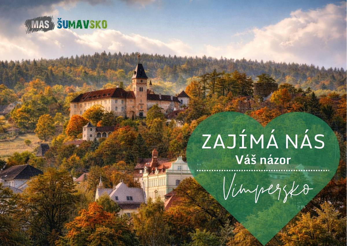 Každý z nás se může někdy dostat do situace, kdy potřebuje pomoc. Proto chce Místní akčníí skupina Šumavsko zjistit, jaké jsou v ORP Vimperk a okolí dostupné sociální služby a co by se dalo zlepšit. Vyplněním tohoto krátkého dotazníku nám pomůžete získat představu o tom, jak vnímáte sociální služby – například pomoc seniorům, lidem se zdravotním postižením, rodinám v obtížné situaci nebo lidem, kteří pečují o své blízké doma. Nejedná se o hodnocení zdravotní péče (lékařů nebo nemocnic), ale sociálních služeb.  Dotazník je anonymní a jeho vyplnění zabere přibližně 3 minuty. Bude otevřen do 10. dubna. Děkujeme za Váš čas a ochotu podělit se o svůj názor. Možná Vás na konci dotazníku čeká malé překvapení.  MAS Šumavsko, z. s. Odkaz na dotazník zde: ORP Vimperk DOTAZNÍK PRO VEŘEJNOST - HODNOCENÍ DOSTUPNOSTI SOCIÁLNÍCH SLUŽEB NA ÚZEMÍ