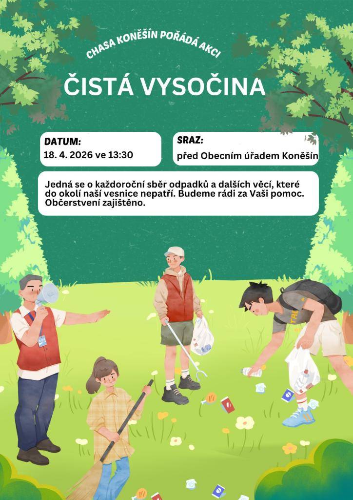 Čistá Vysočina 2026