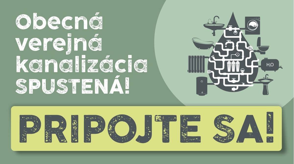 Vážení obyvatelia, radi by sme Vás informovali o plánovanom spustení procesu napájania domácností na verejnú kanalizáciu v obci Veľký Grob. Verejná kanalizácia je plne pripravená plniť svoj účel – zabezpečiť efektívne a bezpečné odvádzanie odpadových vôd.