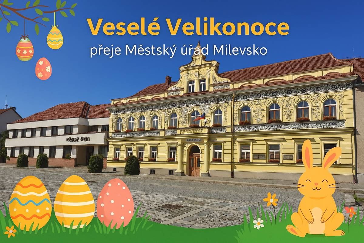 Přejeme krásné a poklidné velikonoční svátky naplněné radostí a optimismem.