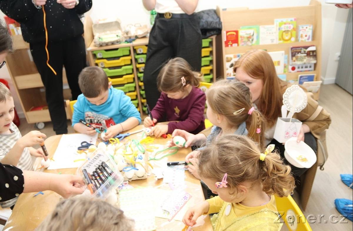 V Mateřské škole Tasovice proběhlo 31.3.2026 velikonoční tvoření pro děti.