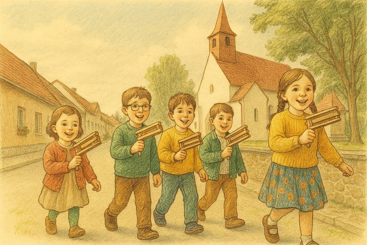 V naší obci proběhne na Velký pátek a pokud bude zájem, tak i na Bílou sobotu, vždy v poledne tradiční hrkání.     Zveme všechny děti, které se chtějí zapojit, i jejich rodiče.     Skupinka se sejde ve 12 h u pomníku naproti hřbitovu.     S sebou si vezměte vlastní řehtačky a hrkače (nebo jen dvě vařečky). Délka jedné obchůzky je přibližně půl hodiny.     Těšíme se na vás.