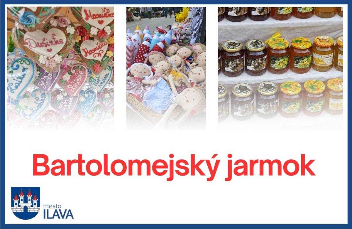 Bartolomejský jarmok sa bude konať v dňoch 21.-22.augusta 2026