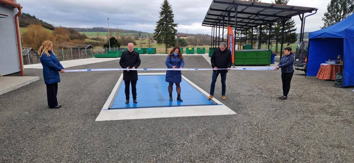 Slavnostní otevření nového Sběrného dvora města Zbiroh II. je za námi!