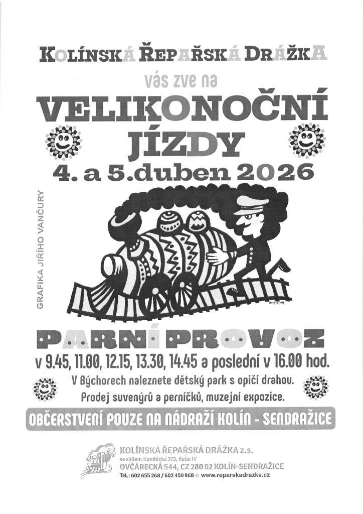 Kolínská řepařská drážka VELIKONOCE 2026