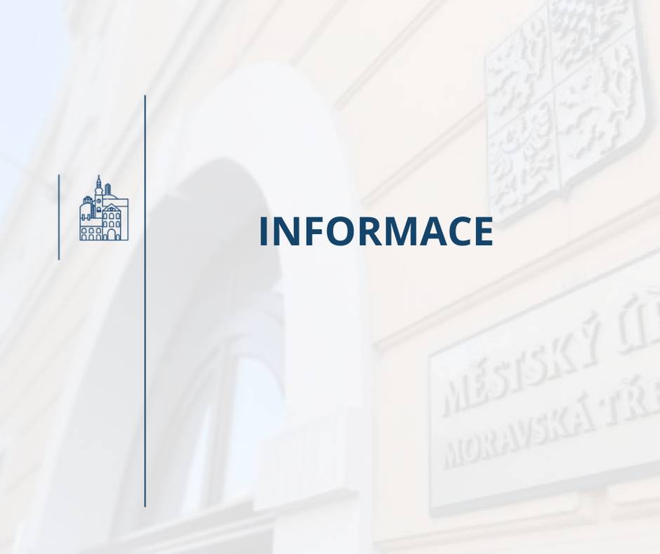 dovolujeme si Vás tímto požádat, abyste při úhradě plateb bezhotovostním převodem vždy uváděli správný variabilní symbol. Variabilní symbol je klíčovým údajem pro správné přiřazení Vaší platby k příslušné pohledávce. V případě jeho neuvedení nebo chybného zadání může dojít ke zpoždění ve zpracování platby, případně k jejímu nesprávnému zaúčtování. Prosíme Vás proto o pečlivou kontrolu tohoto údaje při zadávání platby. Děkujeme za Vaši spolupráci a pochopení. Město Moravská Třebová – odbor finanční