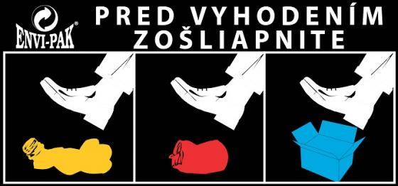 Vážení občania,   firma ENVI - PAK, a.s. nám doporučuje, ako môžeme šetriť, ak budeme PET fľaše zošľapávať. Skúsme sa zapojiť a neprevážajme vzduch.