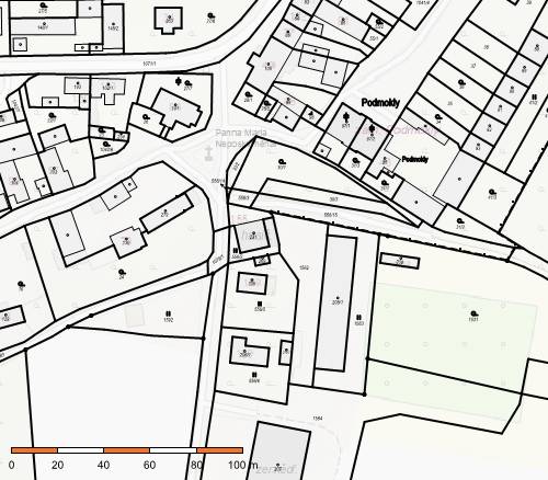v katastrálním území Podmokly nad Berounkou obce Podmokly.
