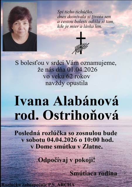 Česť jej pamiatke, česť jej statočnému životu!