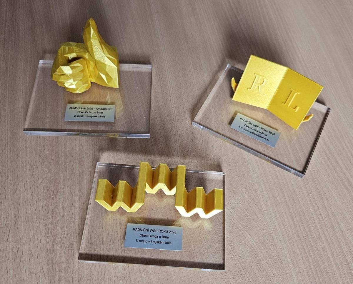 Začátkem roku jsme byli oceněni za kvalitní komunikaci v soutěži zlatý lajk, radniční web a radniční listy. Doručeno poté bylo hodnocení, které je pro nás zpětnou vazbou a inspirací, jak komunikaci dále posunout. Děkujeme všem, kteří se na této práci podílejí a stojí za tímto skvělým výsledkem.