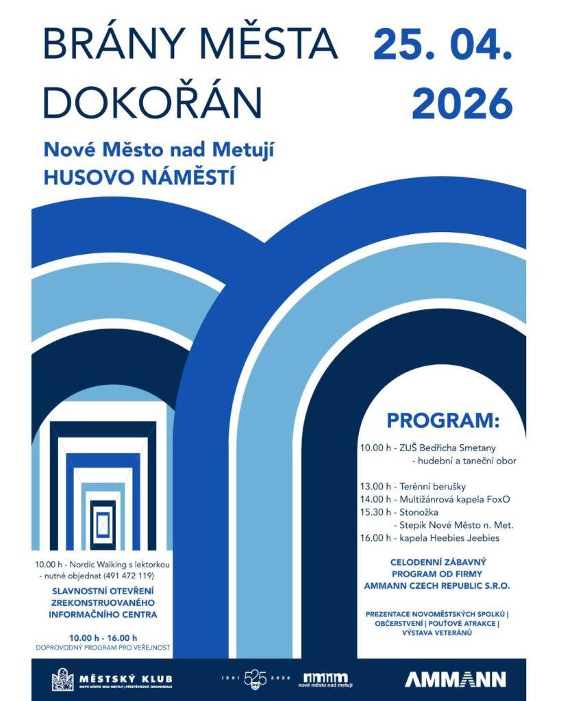 25. dubna 2026   na Husově náměstí po celý de