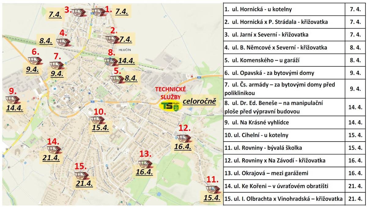 S příchodem jara startuje v Hlučíně tradiční svoz velkoobjemového odpadu. Město nechá přistavit kontejnery určené pro vyřazený nábytek či koberce, zároveň však apeluje na občany, aby dodržovali pravidla a do nádob neodkládali nebezpečné látky nebo stavební materiál.  Co do kontejnerů:  PATŘÍ: nábytek, koberce, matrace, garnýže, textil, sanitární keramika, vany a další objemné předměty z domácností  NEPATŘÍ: elektrospotřebiče, pneumatiky, stavební suť (cihly, beton, omítka, keramické obklady, dlažba, zemina kamenivo), směsné stavební odpady (sádrokarton, asfaltová lepenka, dřevo, sklo, papír, izolační materiály, umakart, polystyrén, kovové stavební části), nebezpečné odpady (oleje, barvy, ředidla, chemikálie, autobaterie, stavební odpady s obsahem azbestu), bioodpady (tráva, listí, větve, spadané ovoce) a pneumatik, u kterých je zajištěn zpětný odběr. #hlucin #mestohlucin #velkoobjemovyodpad #kontejnery #sluzbaobcanum #tshlucin #sbernydvur