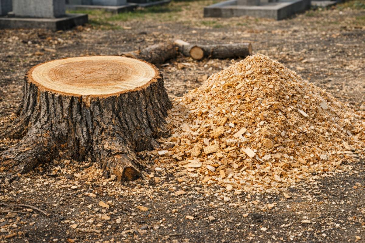 Informácia pre občanov – ukončenie výrubu na novom cintoríne