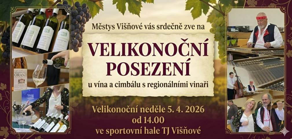 V neděli 5.4.2026 od 14h ve Višňové