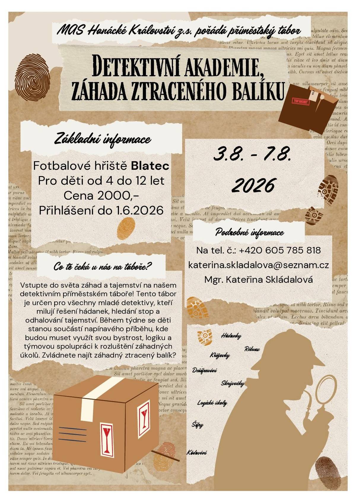 Detektivní akademie a Cesta kolem světa