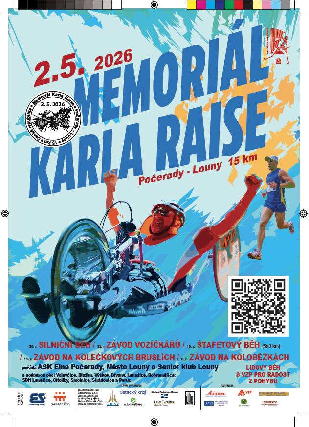 Memoriál Karla Raise dne 2. května 2026.  Úplná uzavírka silnice II/255 Volevčice - Výškov (rozvodna), 10:00 - 11:30 hod.