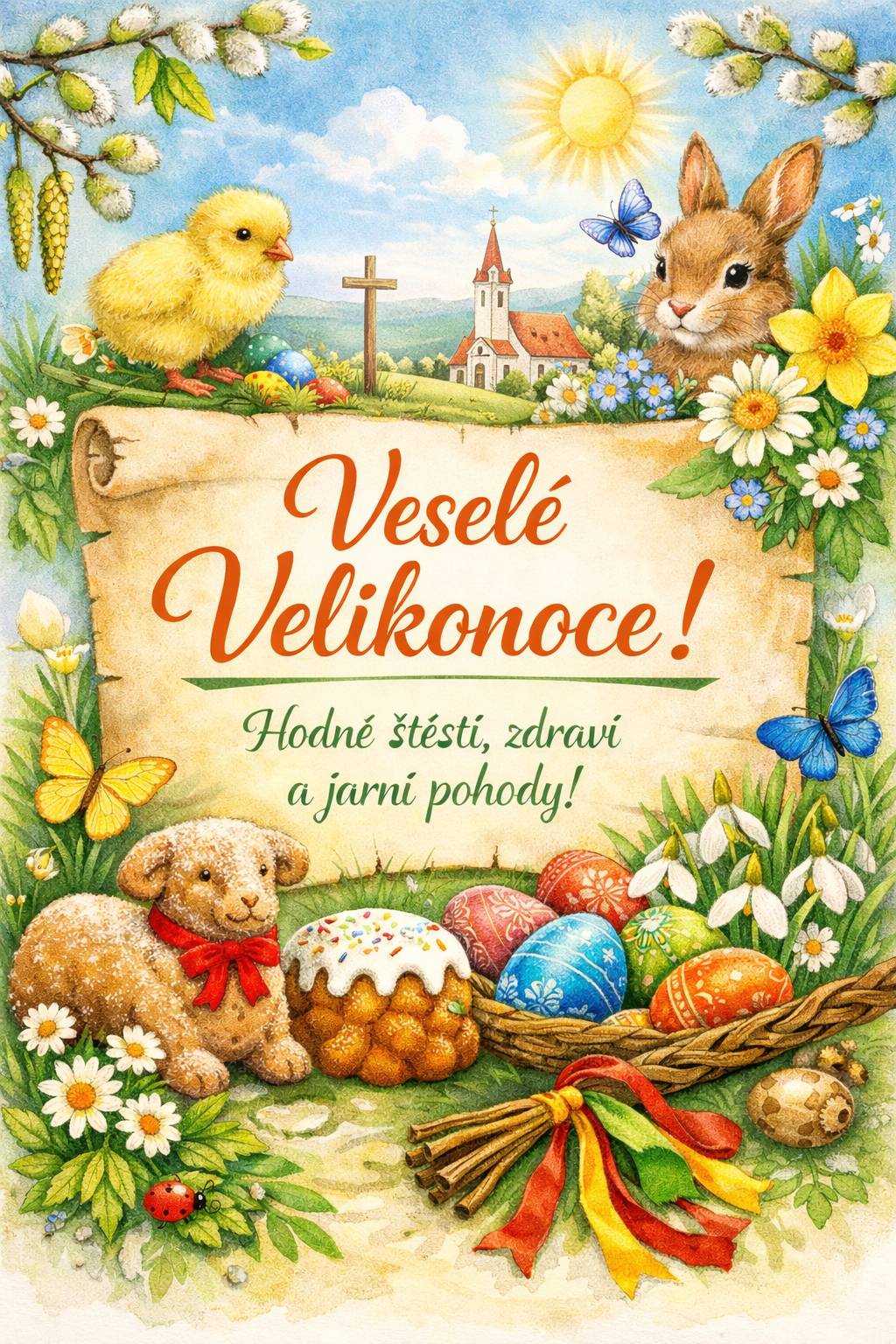 Krásné a požehnané Velikonoce Vám jménem obce Pačejov přeje Váš starosta Jan Vavřička.