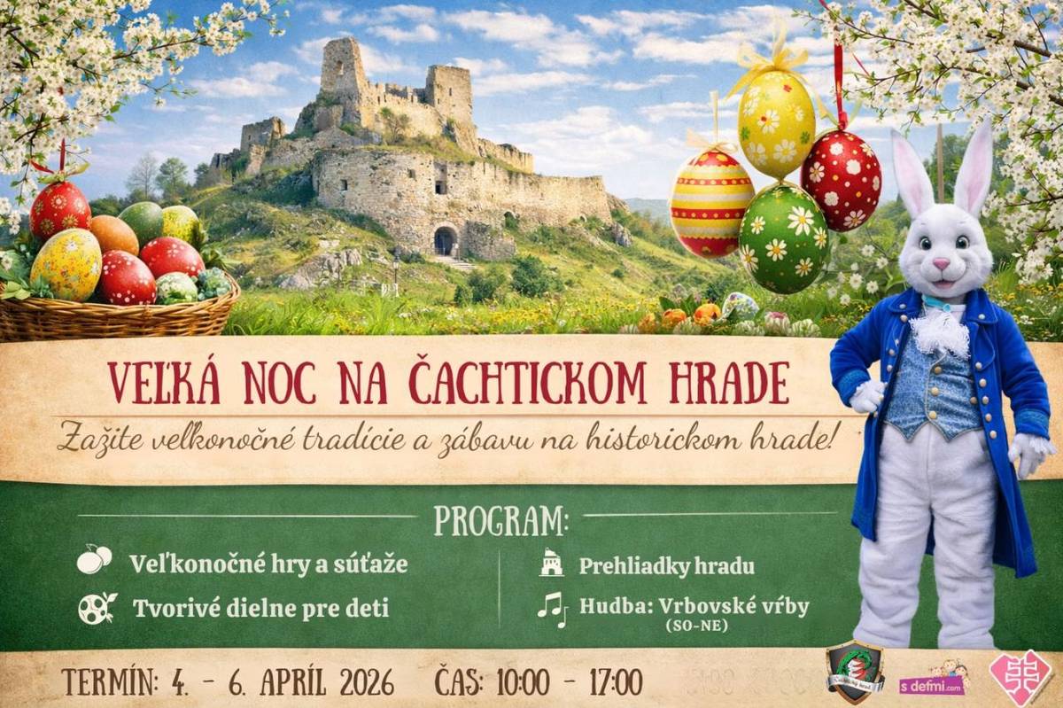Veľká noc na Čachtickom hrade 04.- 06.04.2026