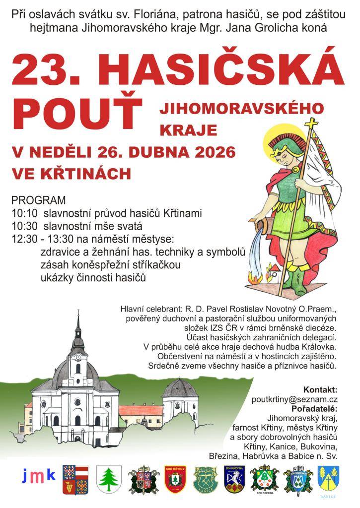 26. 4. 2026, Křtiny
