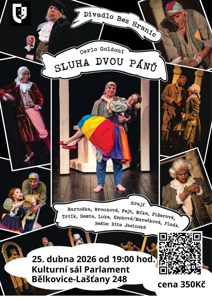Bělkovicích-Lašťanech vás zve na akci, která se uskuteční 25. dubna 2026 od 19:00 hodin. Vstupné je 350 Kč a na programu se představí řada umělců pod režijním vedením Rity.